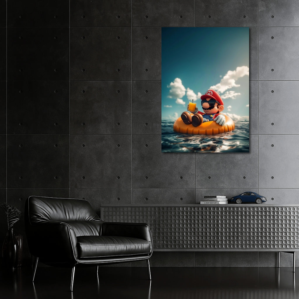 Cowboy on the Summer Wave