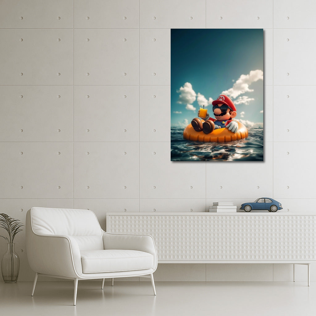 Cowboy on the Summer Wave