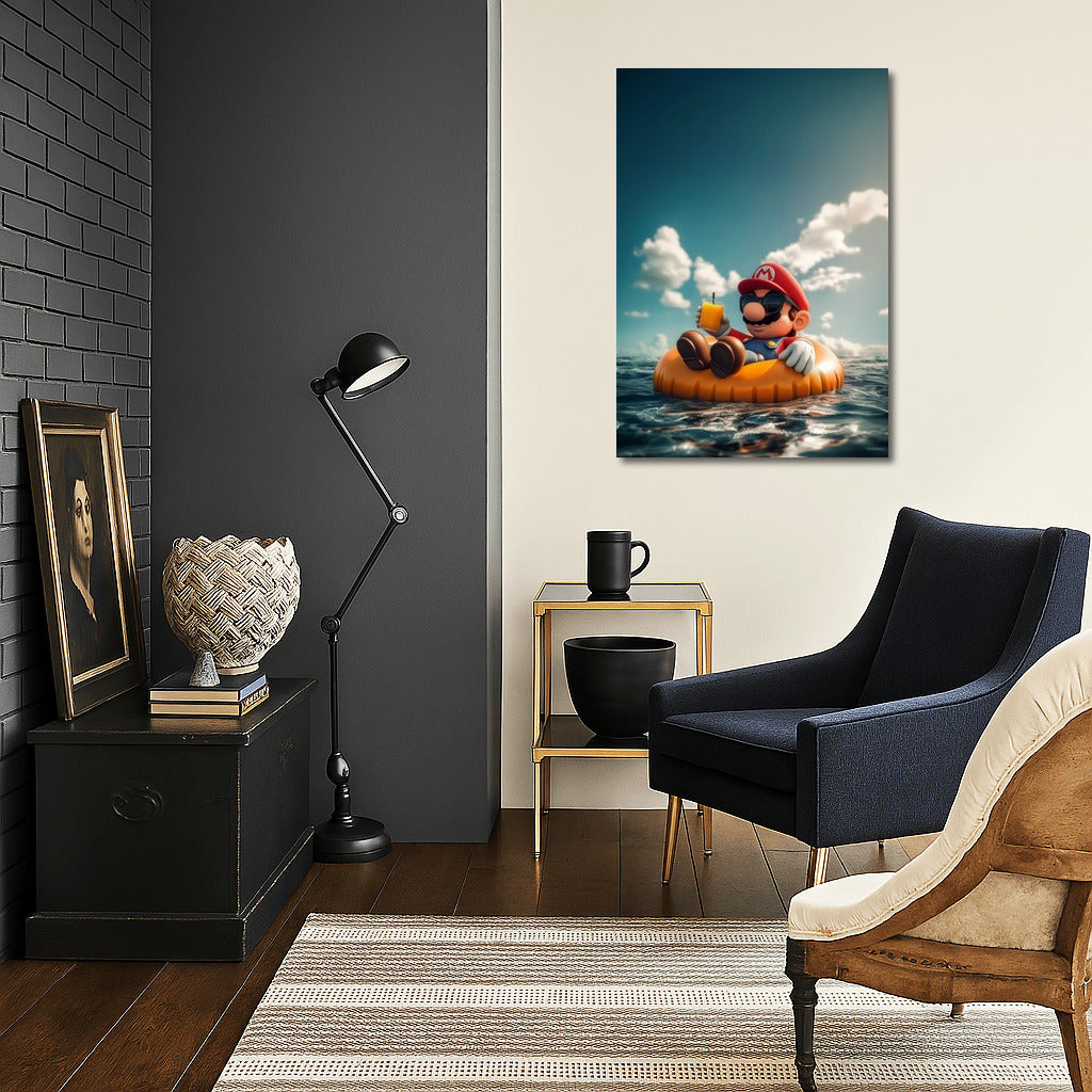 Cowboy on the Summer Wave