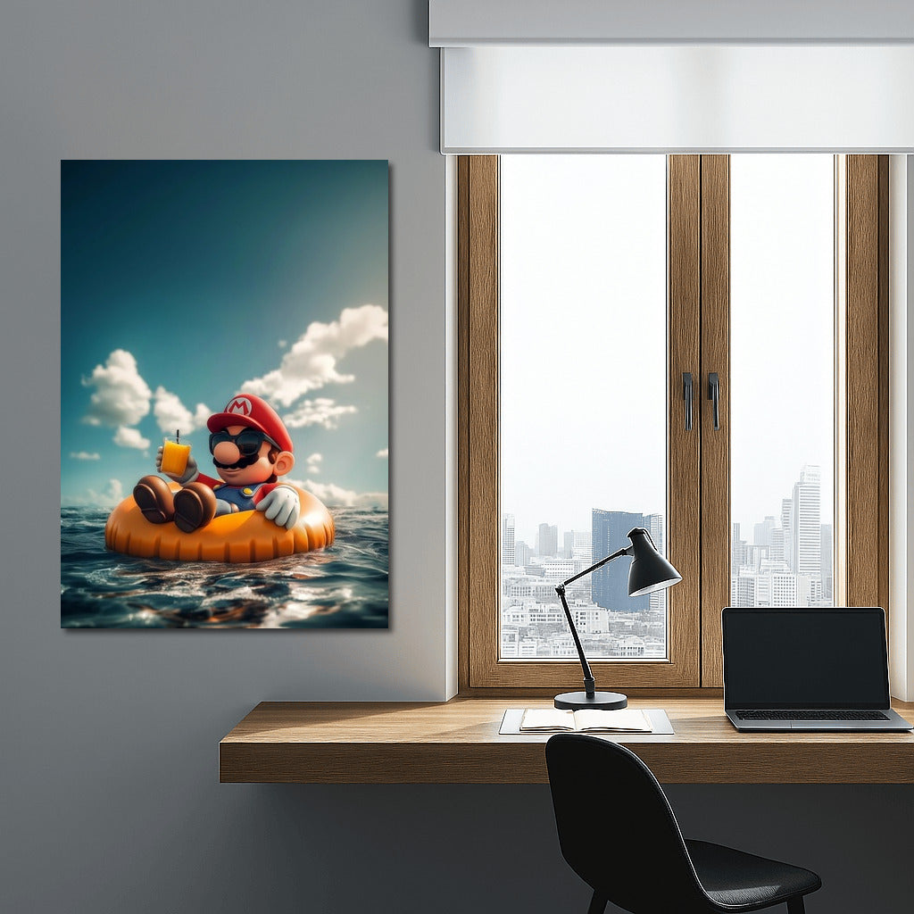 Cowboy on the Summer Wave