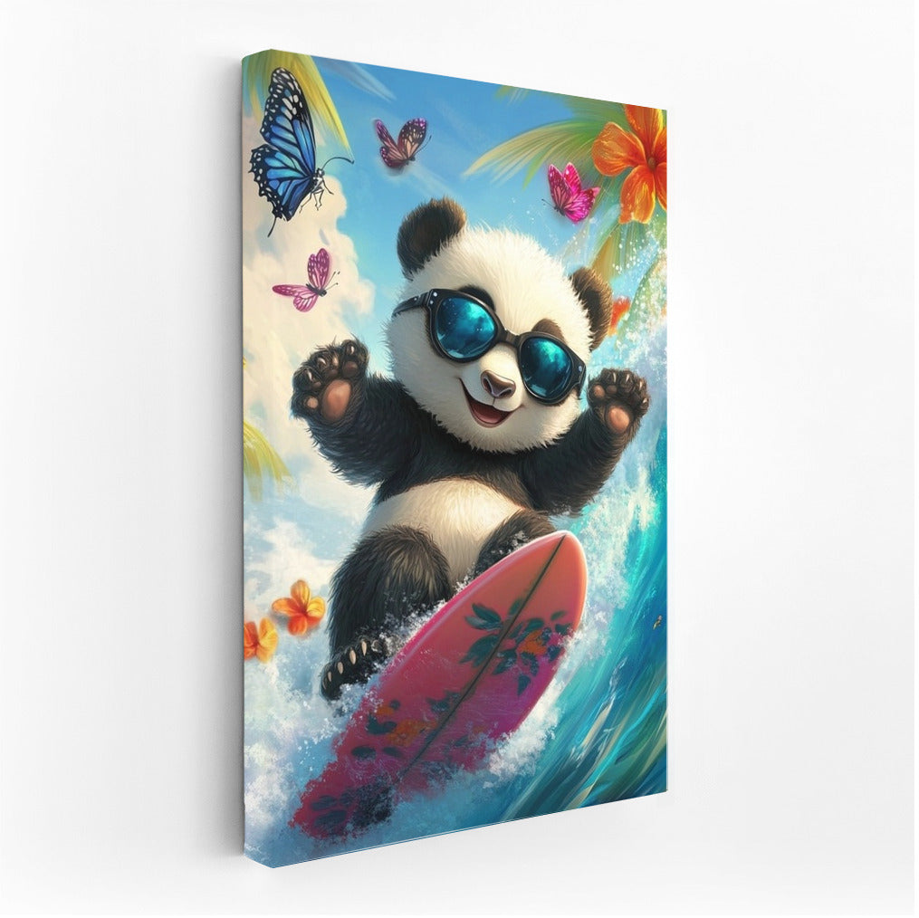 Surfing in the Panda's Embrace