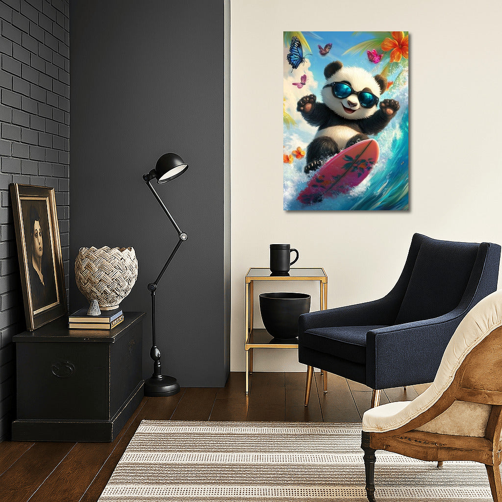 Surfing in the Panda's Embrace