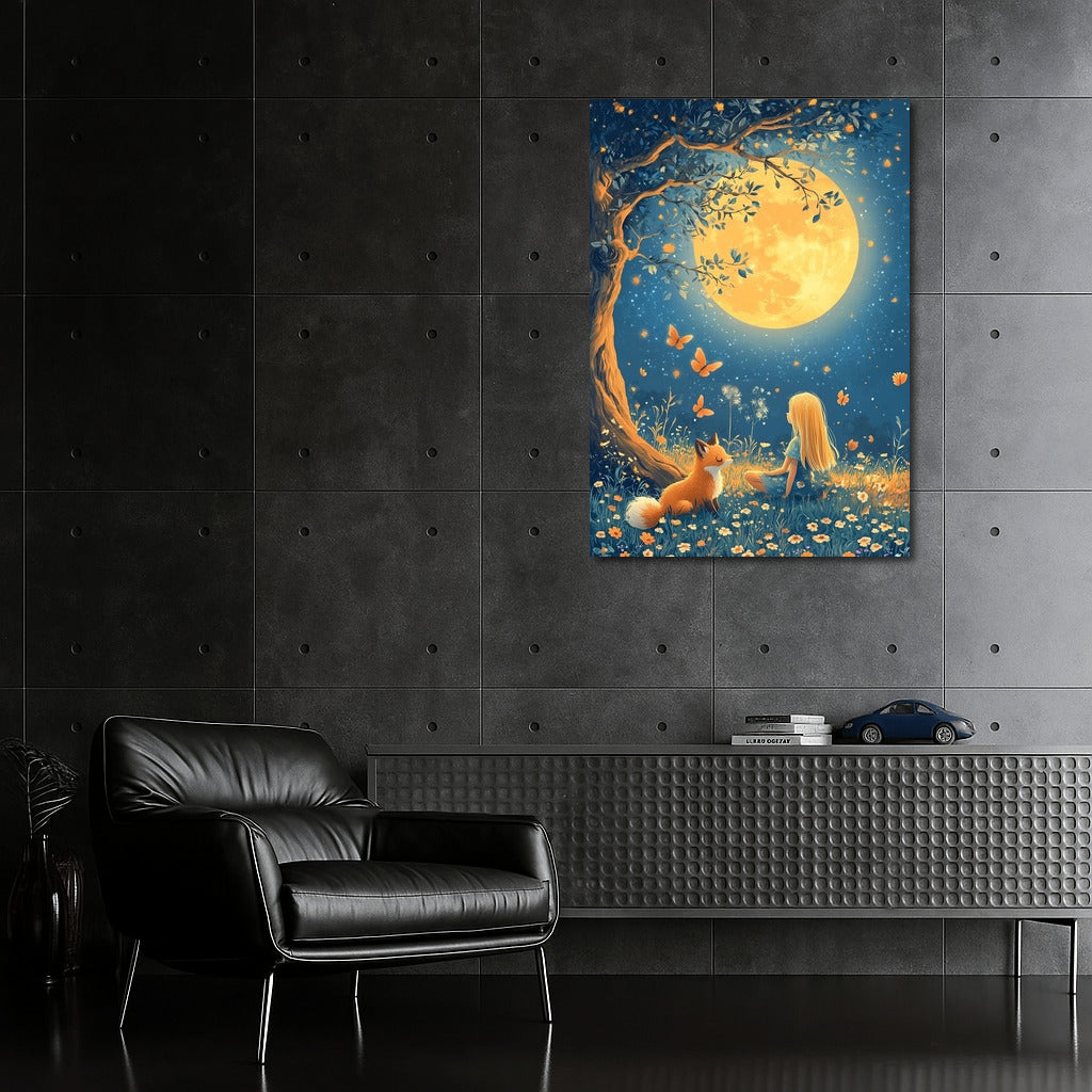 Moon Symphony of a Dream: The Girl and the Fox
