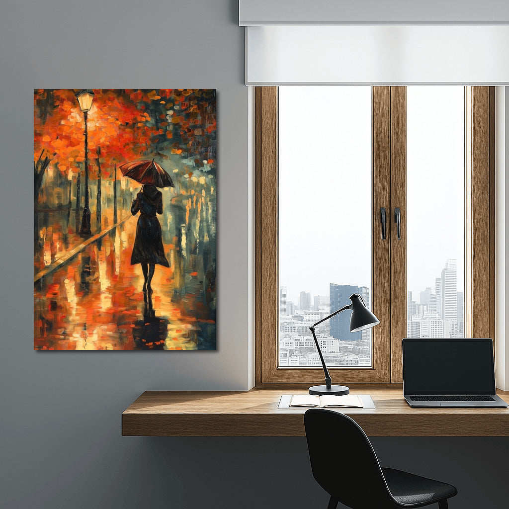 Light in the Autumn Rain