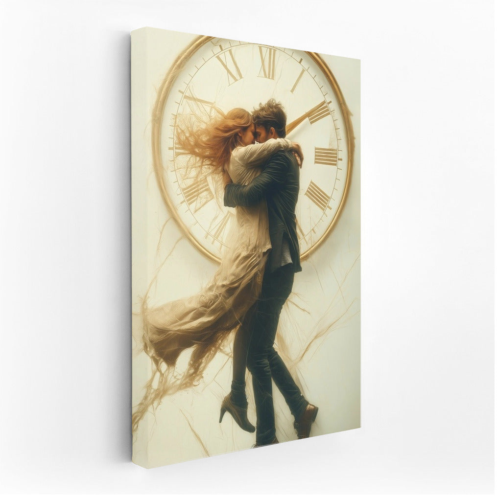Dance of Time: Embraces in the Flow of Hours