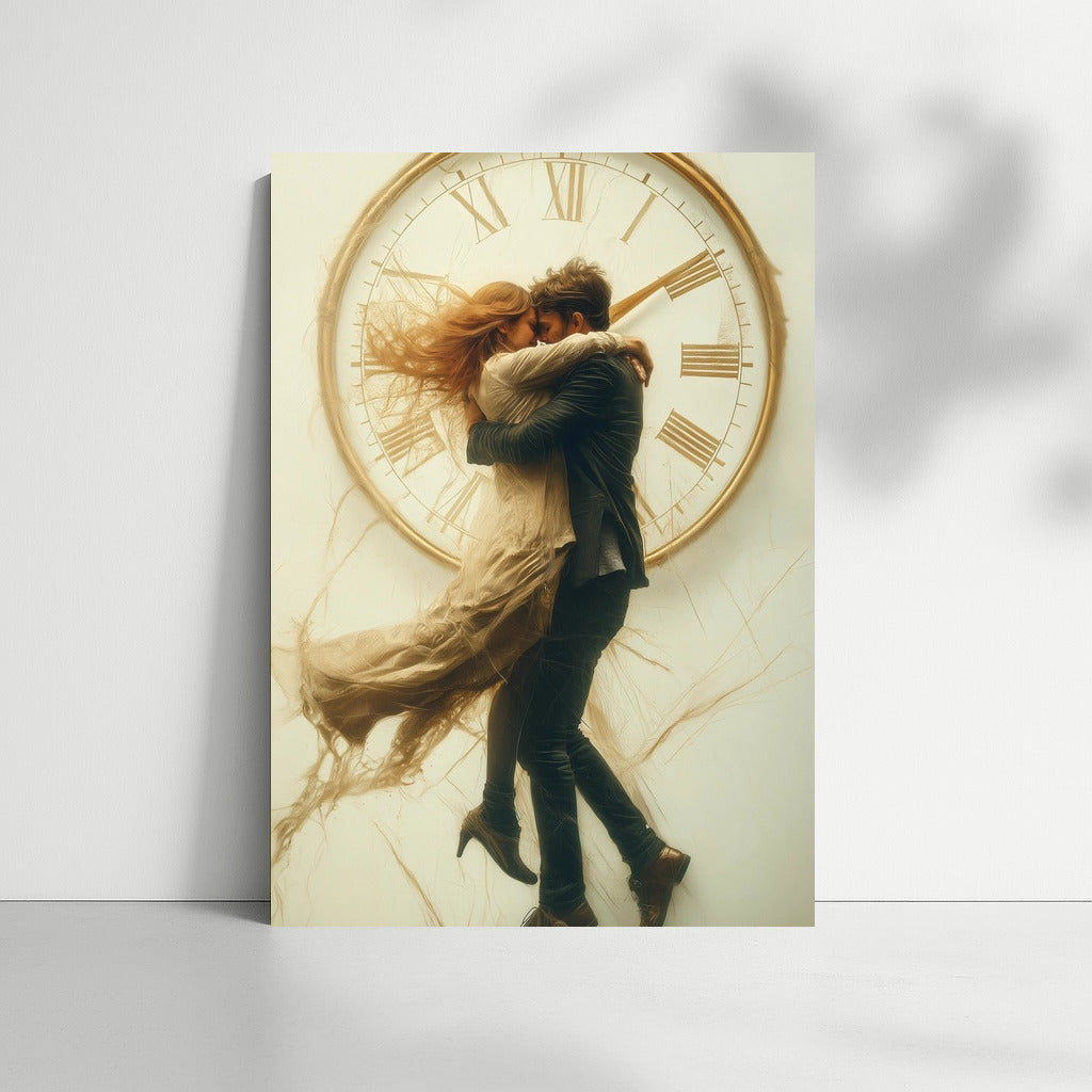 Dance of Time: Embraces in the Flow of Hours