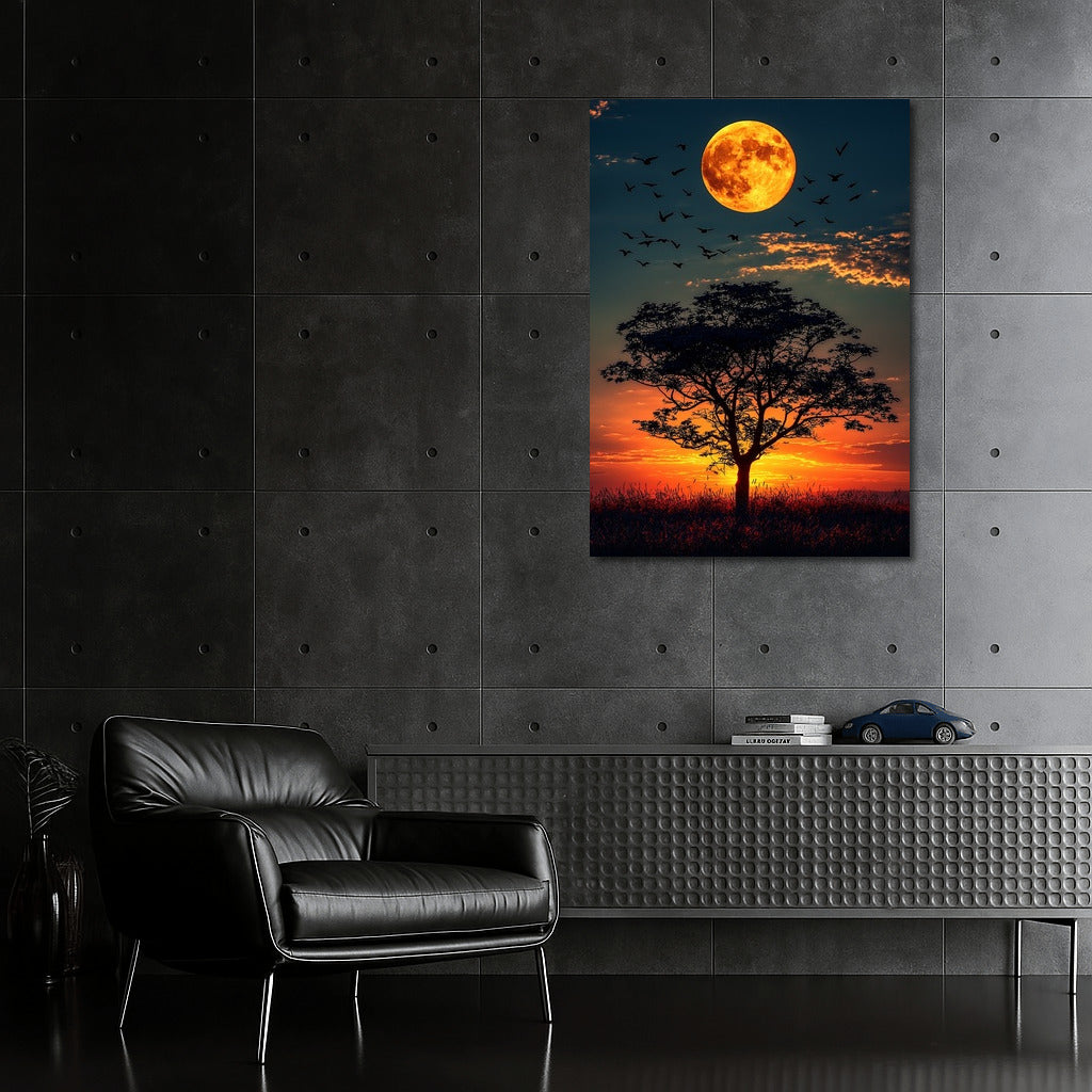 Secrets of the Moon Sunset