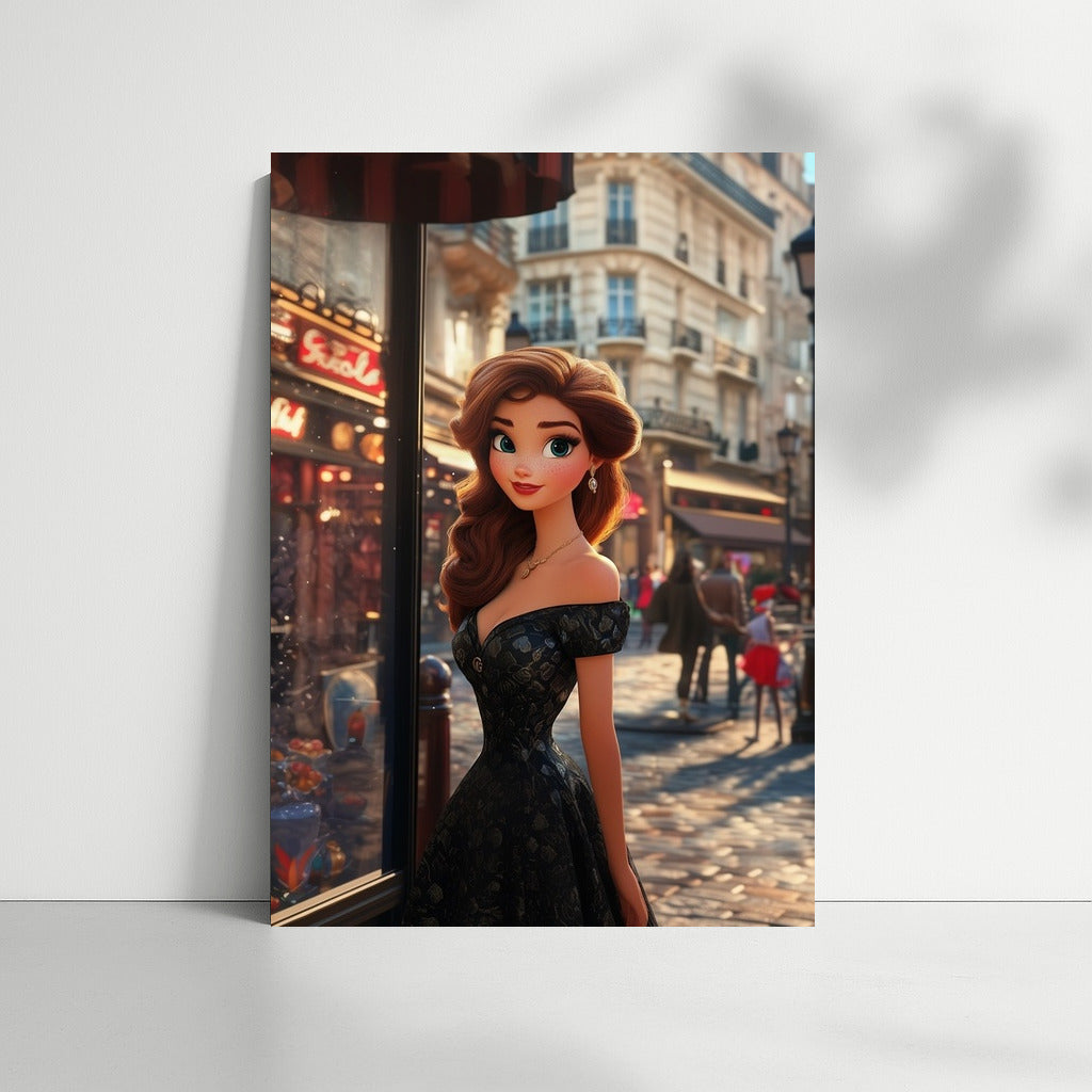 The Parisian Muse in Twilight