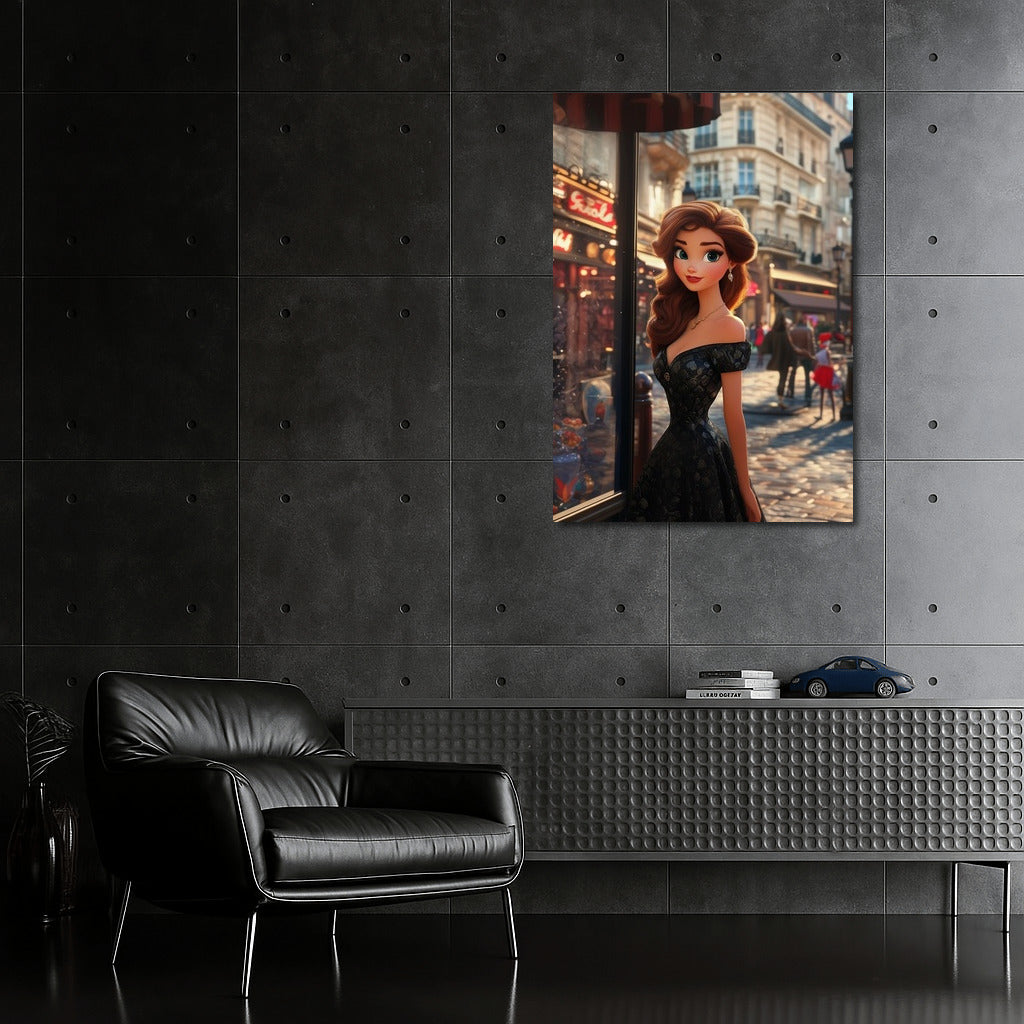 The Parisian Muse in Twilight