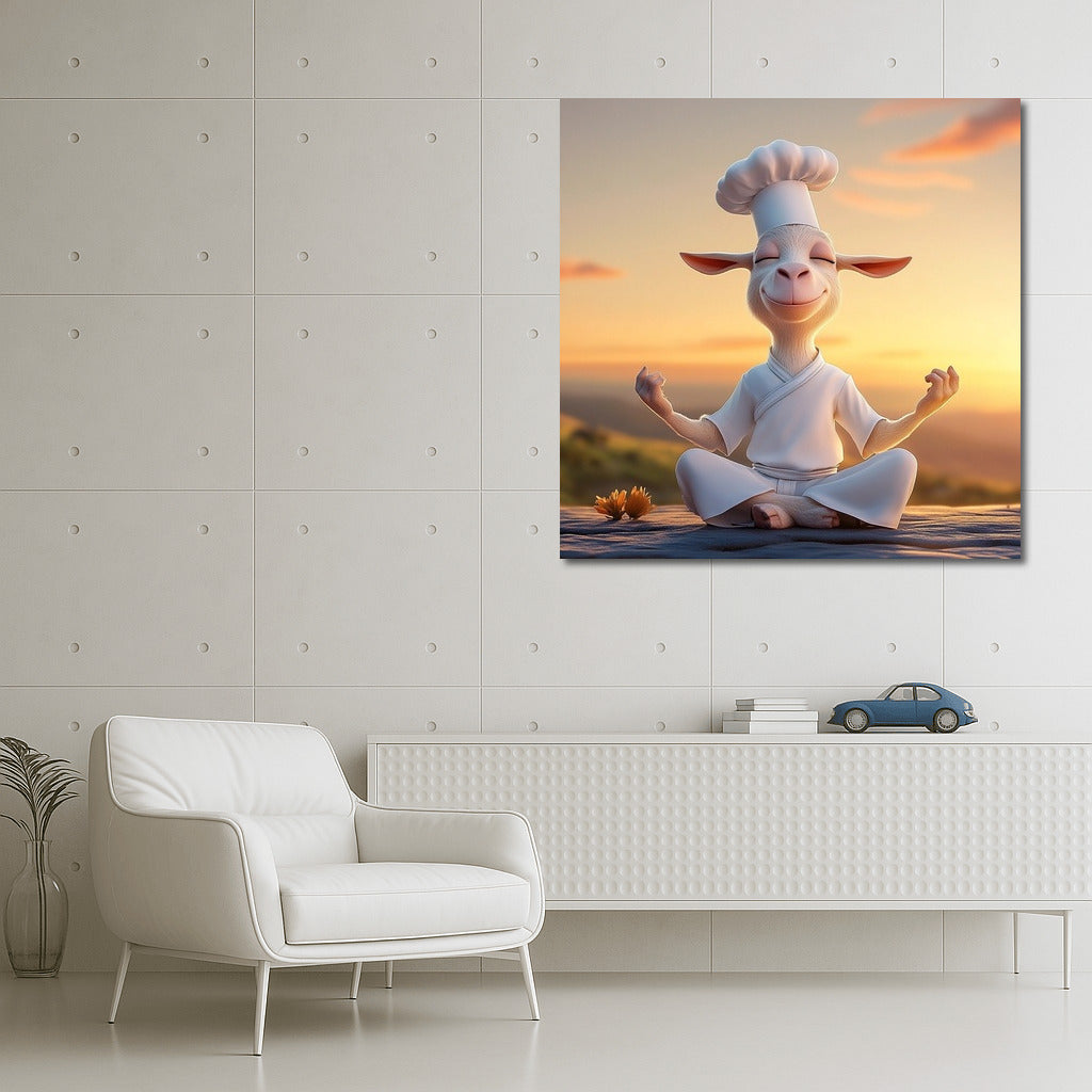 Sunset Illumination: The Kid's Meditation