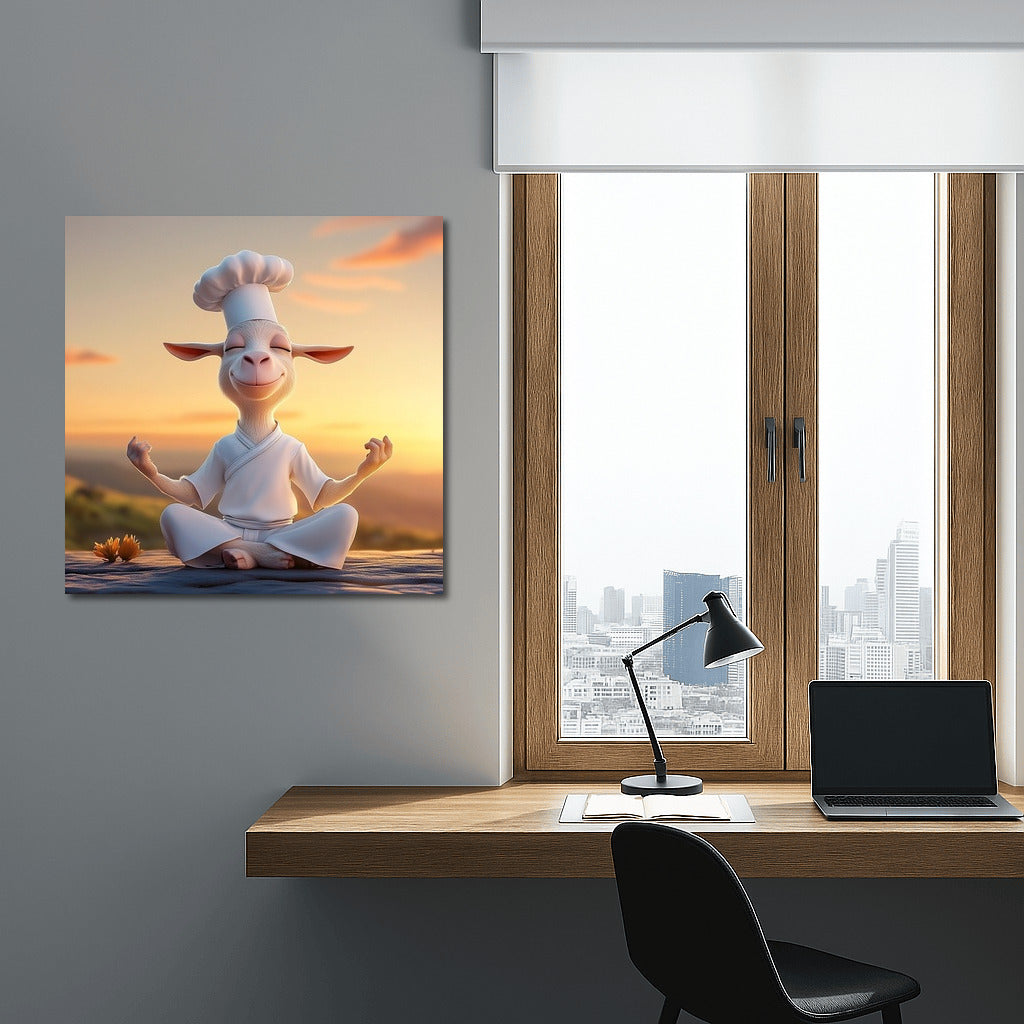 Sunset Illumination: The Kid's Meditation