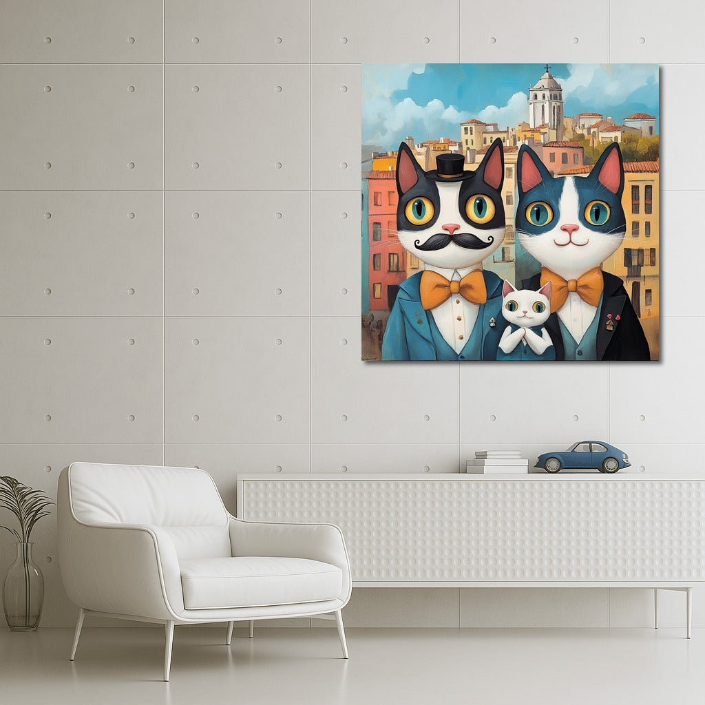 Cat Ball in Elegant Robes