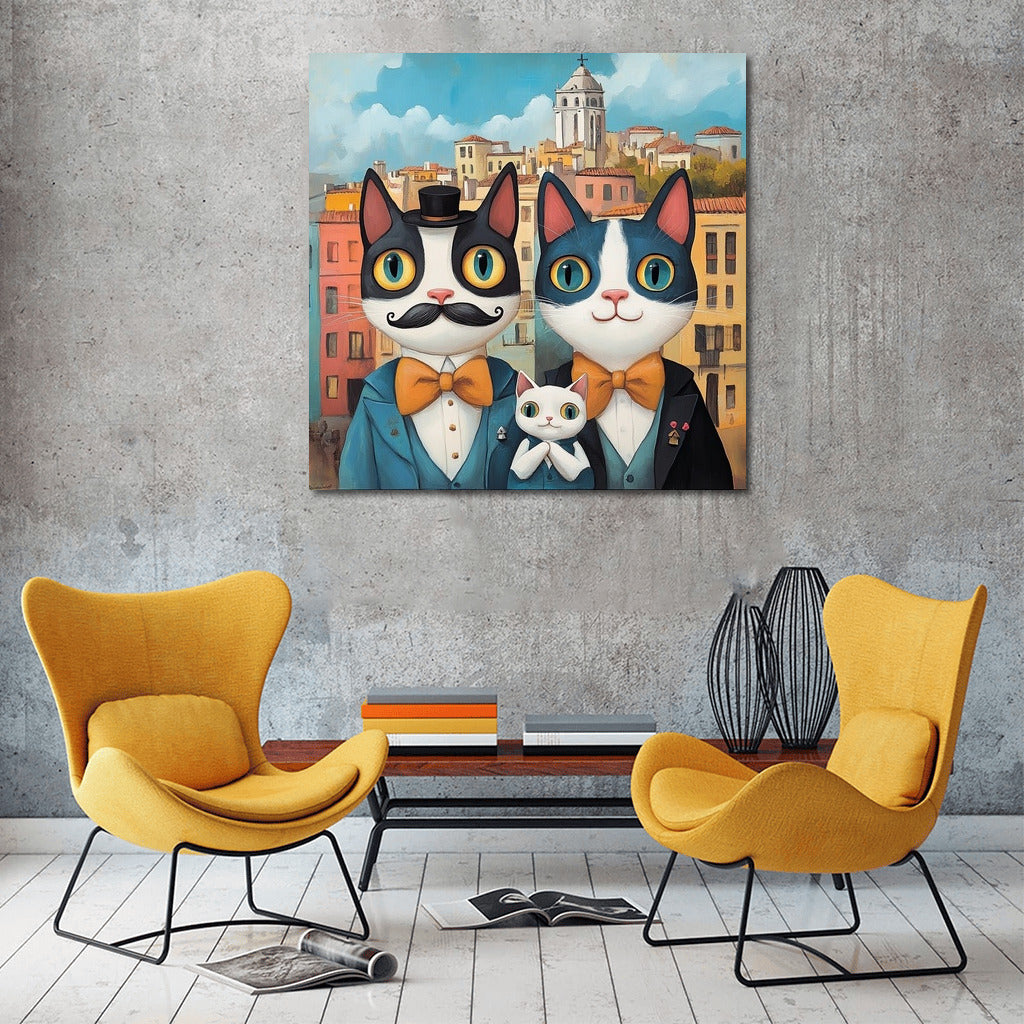 Cat Ball in Elegant Robes