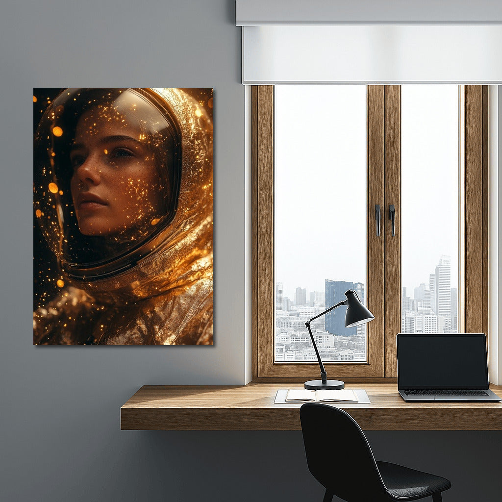 Star Muse in a Spacesuit