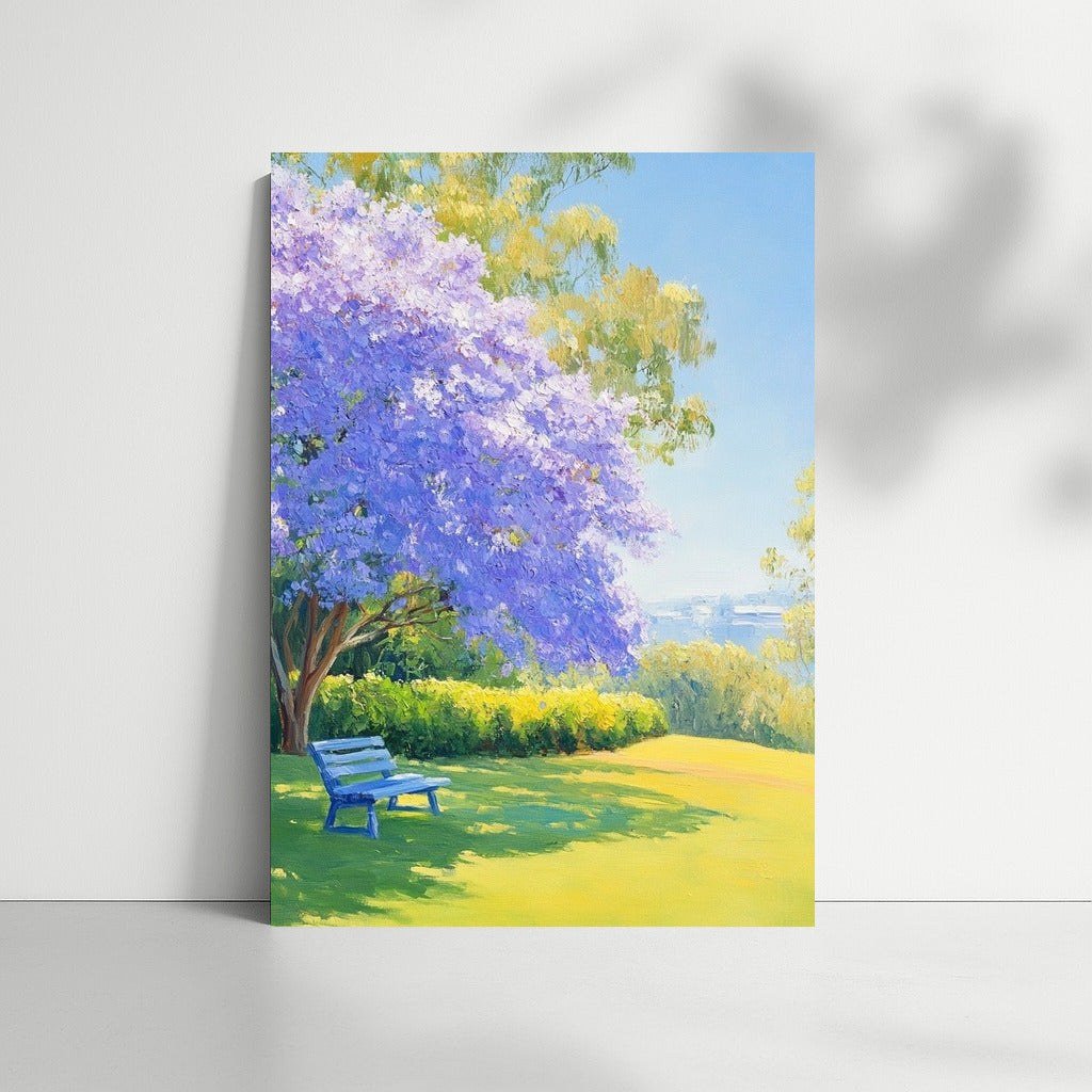 Sunny Comfort of the Lavender Garden