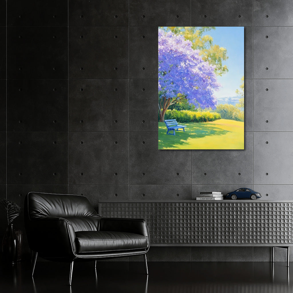 Sunny Comfort of the Lavender Garden