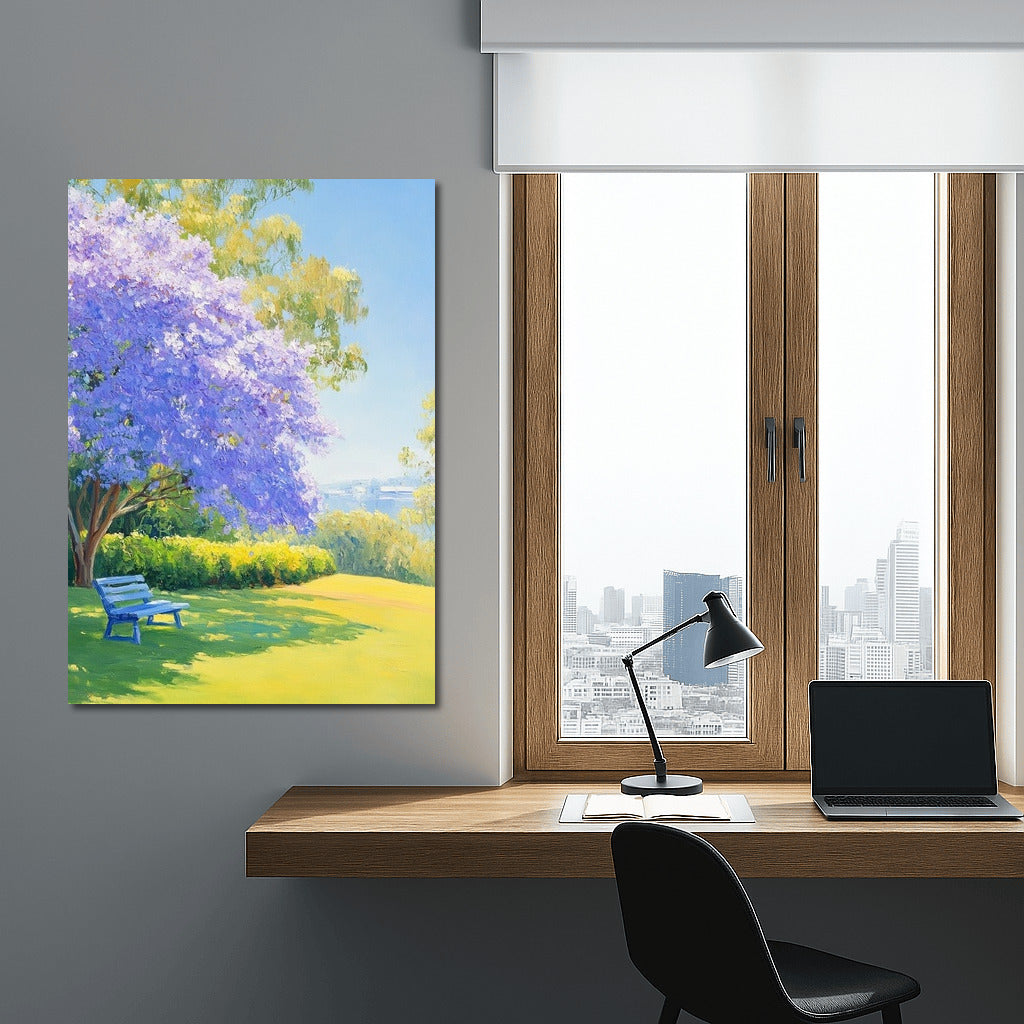 Sunny Comfort of the Lavender Garden