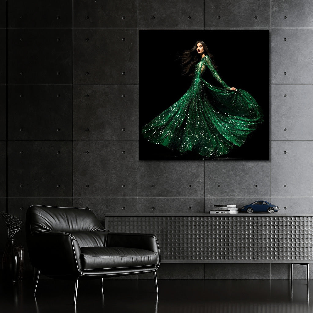 Dance of Emerald Grace
