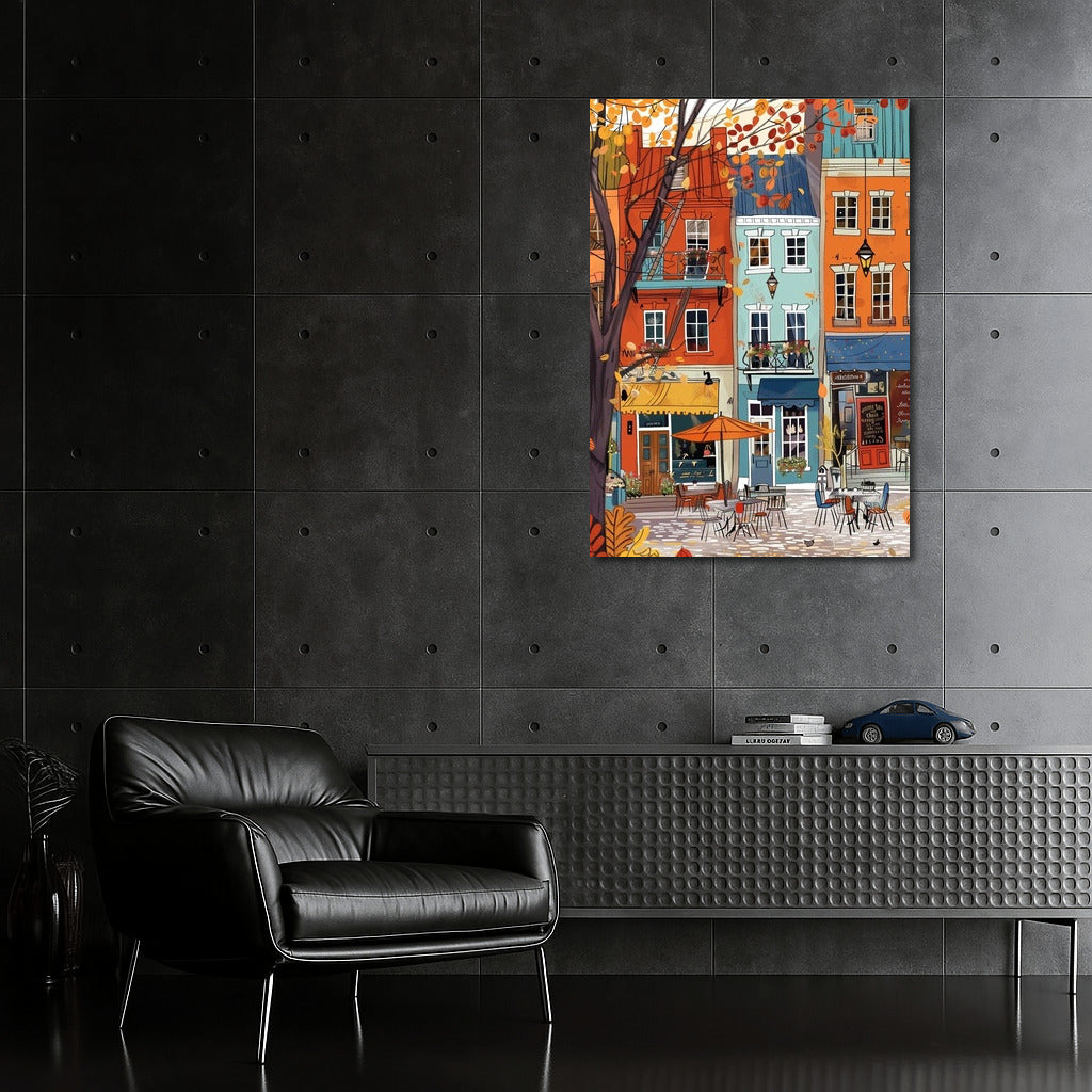 The Warmth of Autumn Streets: Comfort and Colors of the City