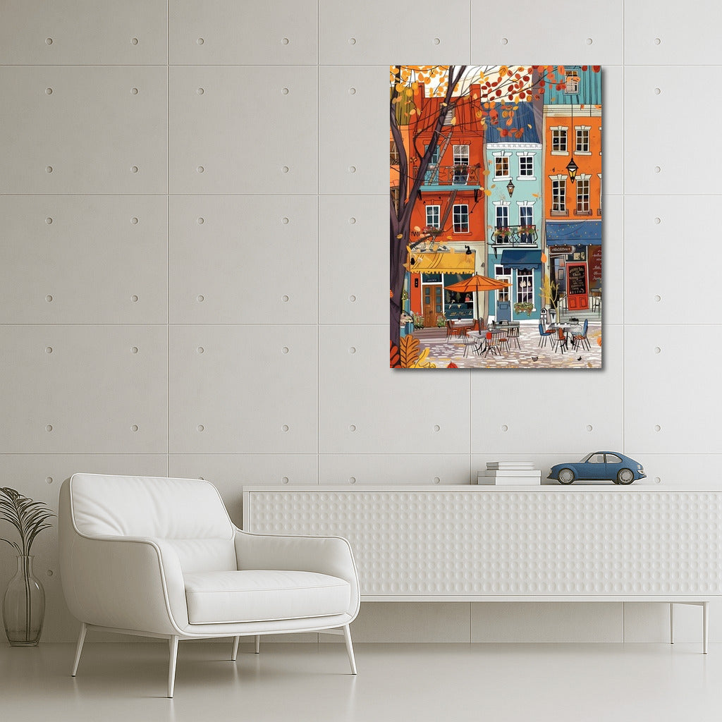 The Warmth of Autumn Streets: Comfort and Colors of the City