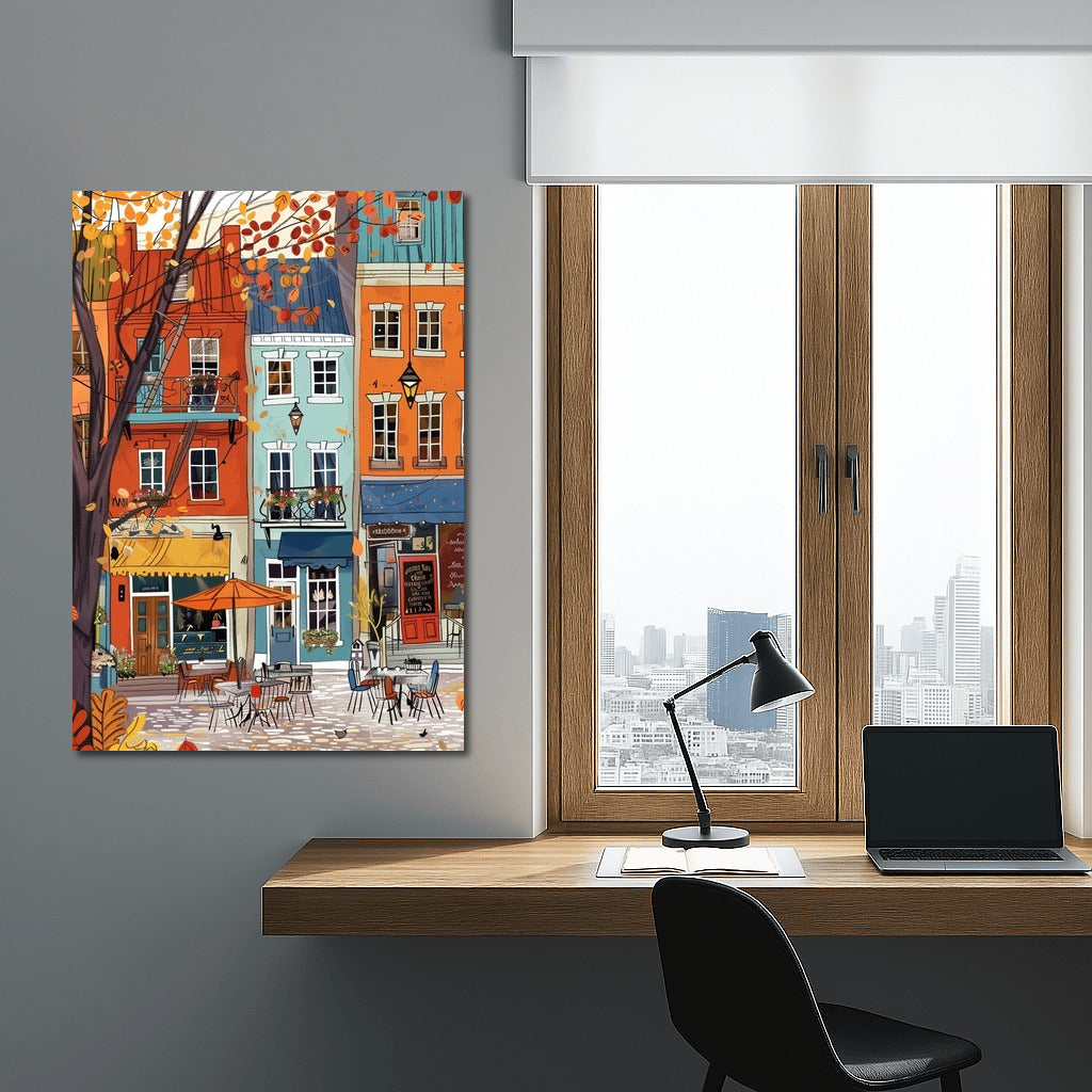 The Warmth of Autumn Streets: Comfort and Colors of the City