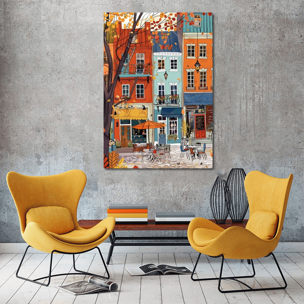 The Warmth of Autumn Streets: Comfort and Colors of the City