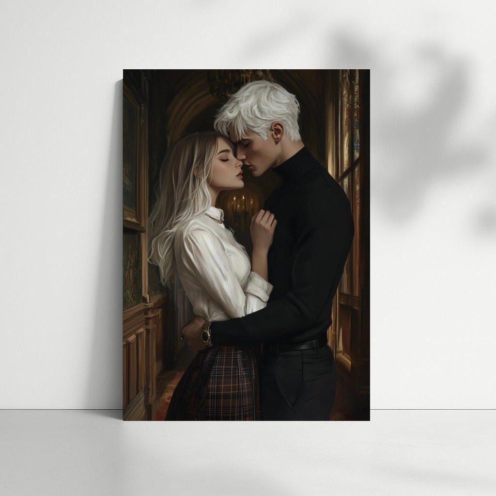 Dance of Silhouettes: Elegy of Two Hearts