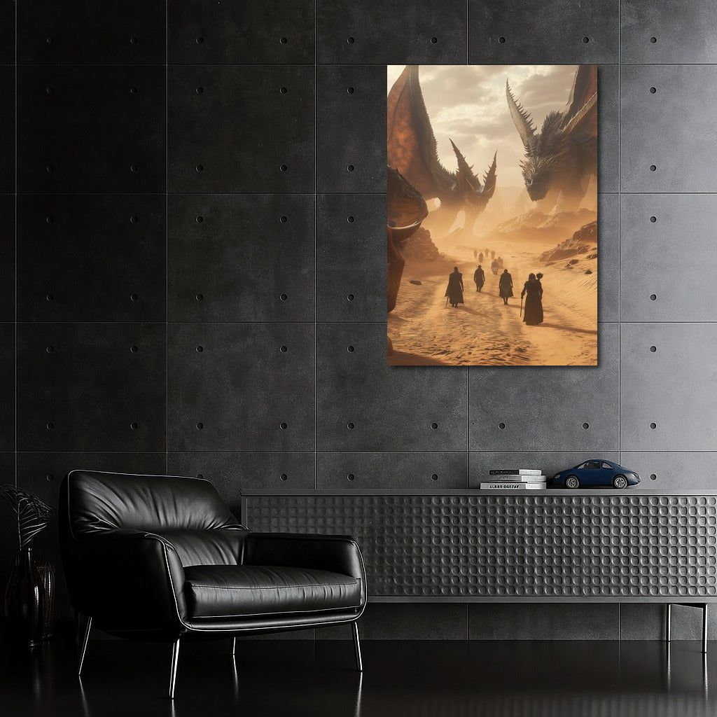 Guardians of the Sand Dunes: Desert Dragons
