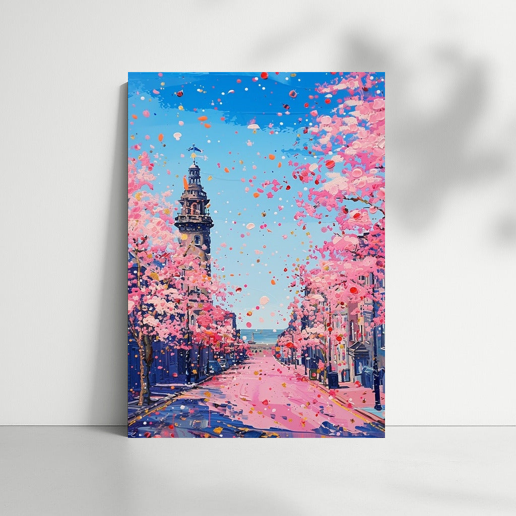 Blooming Lighthouse of Spring