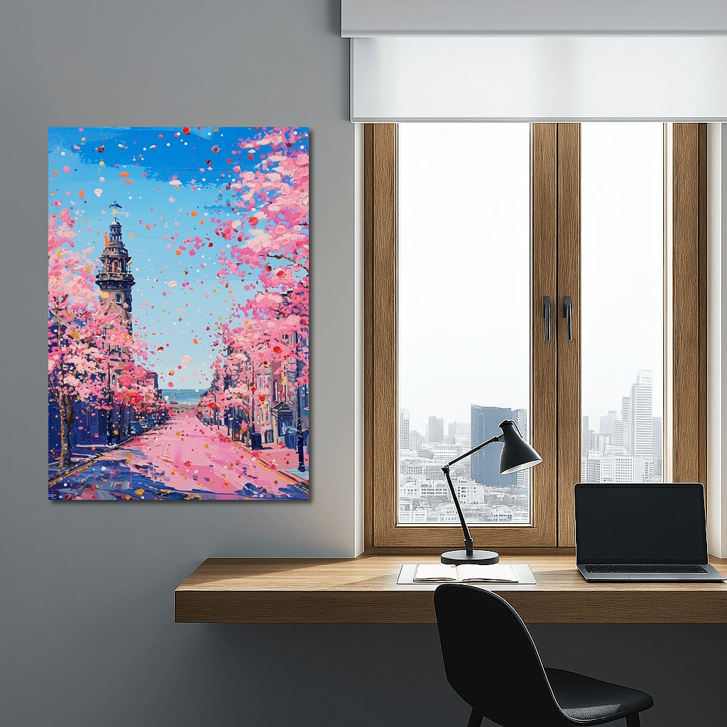 Blooming Lighthouse of Spring