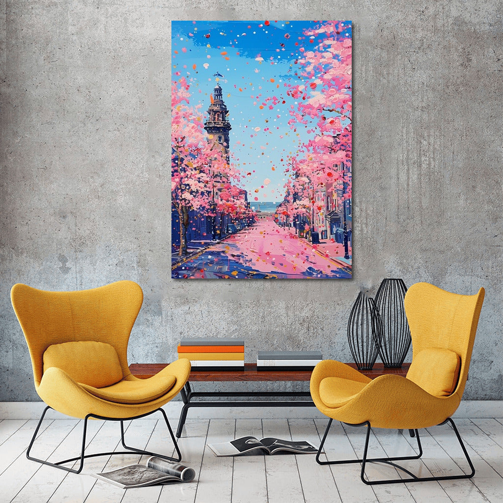 Blooming Lighthouse of Spring