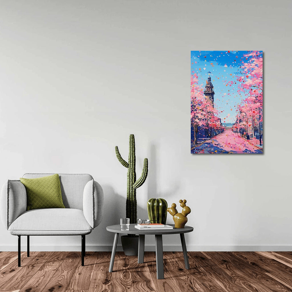 Blooming Lighthouse of Spring
