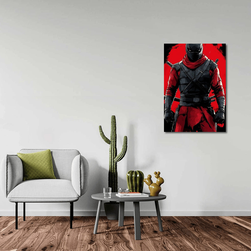 Shadow of the Fighter in the Scarlet Arena