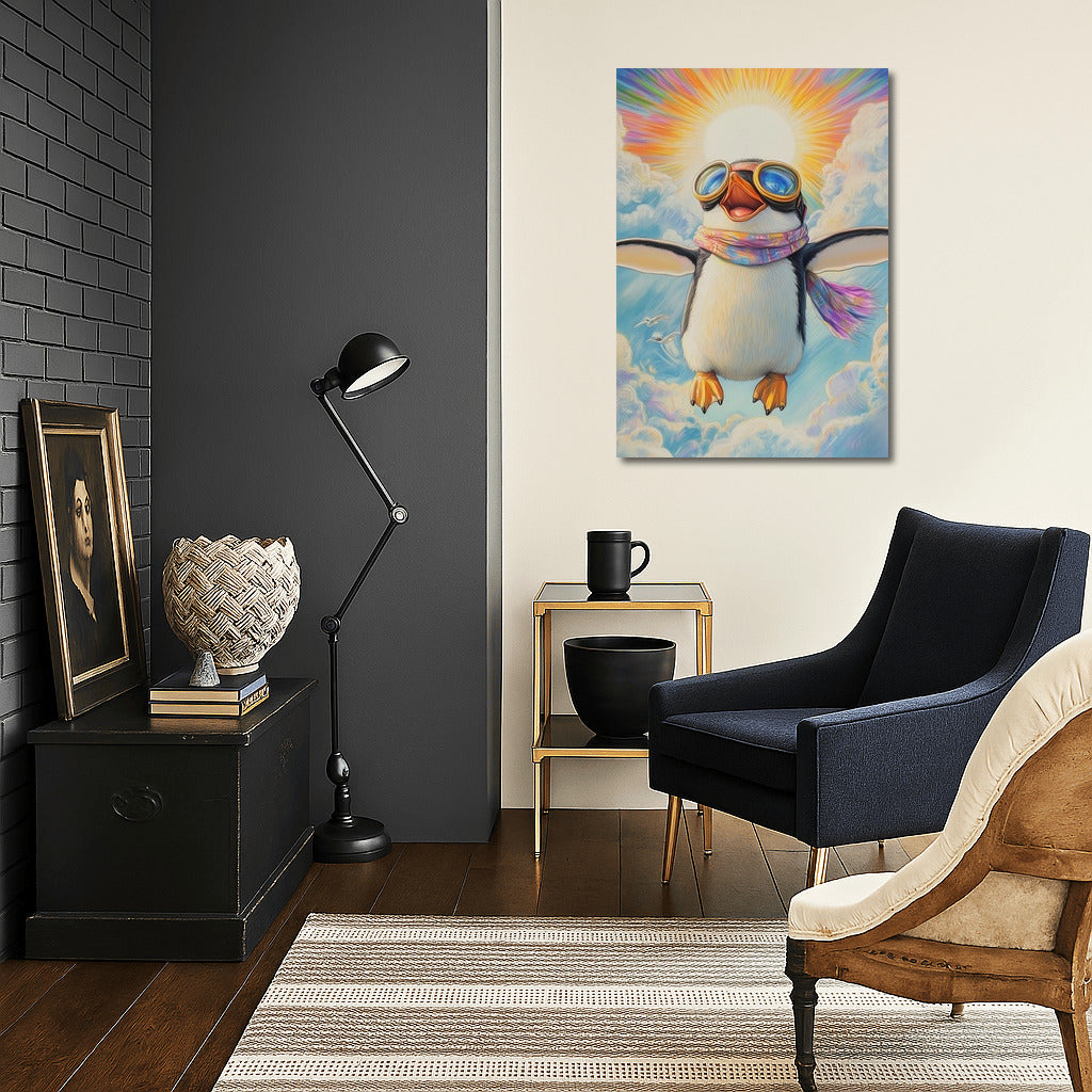 Flight of Fantasy: Penguin in the Clouds