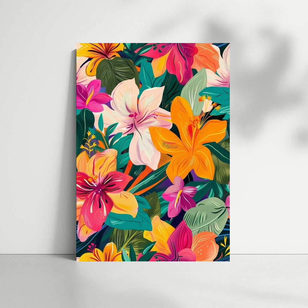 Dance of the Lilies in Tropical Dreams