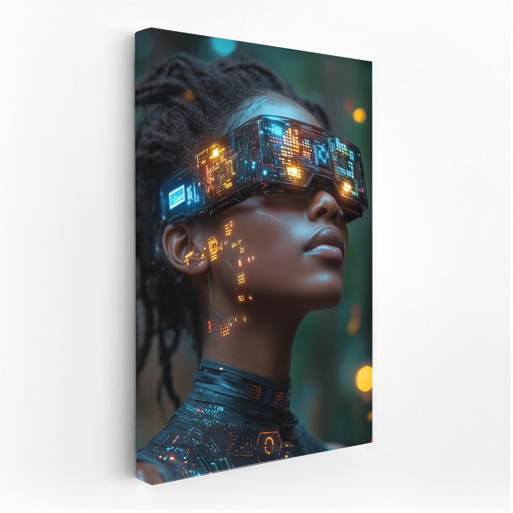 Cybermuse in the Light Dance