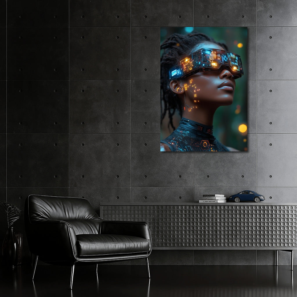 Cybermuse in the Light Dance