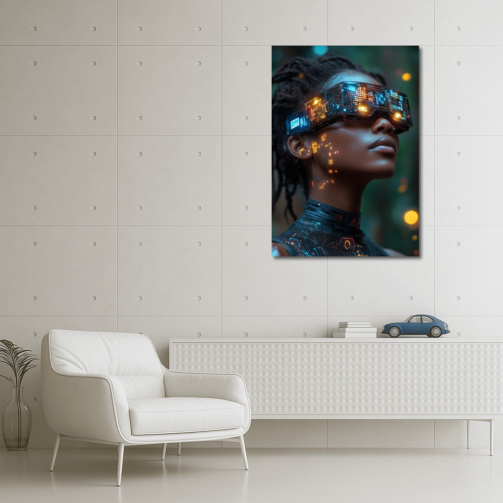 Cybermuse in the Light Dance