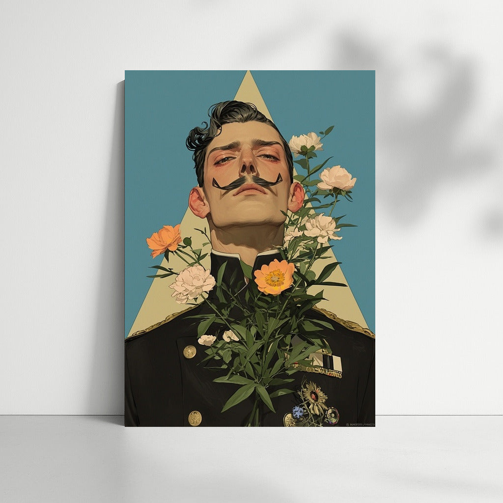 Flower Lord in Turquoise Geometry