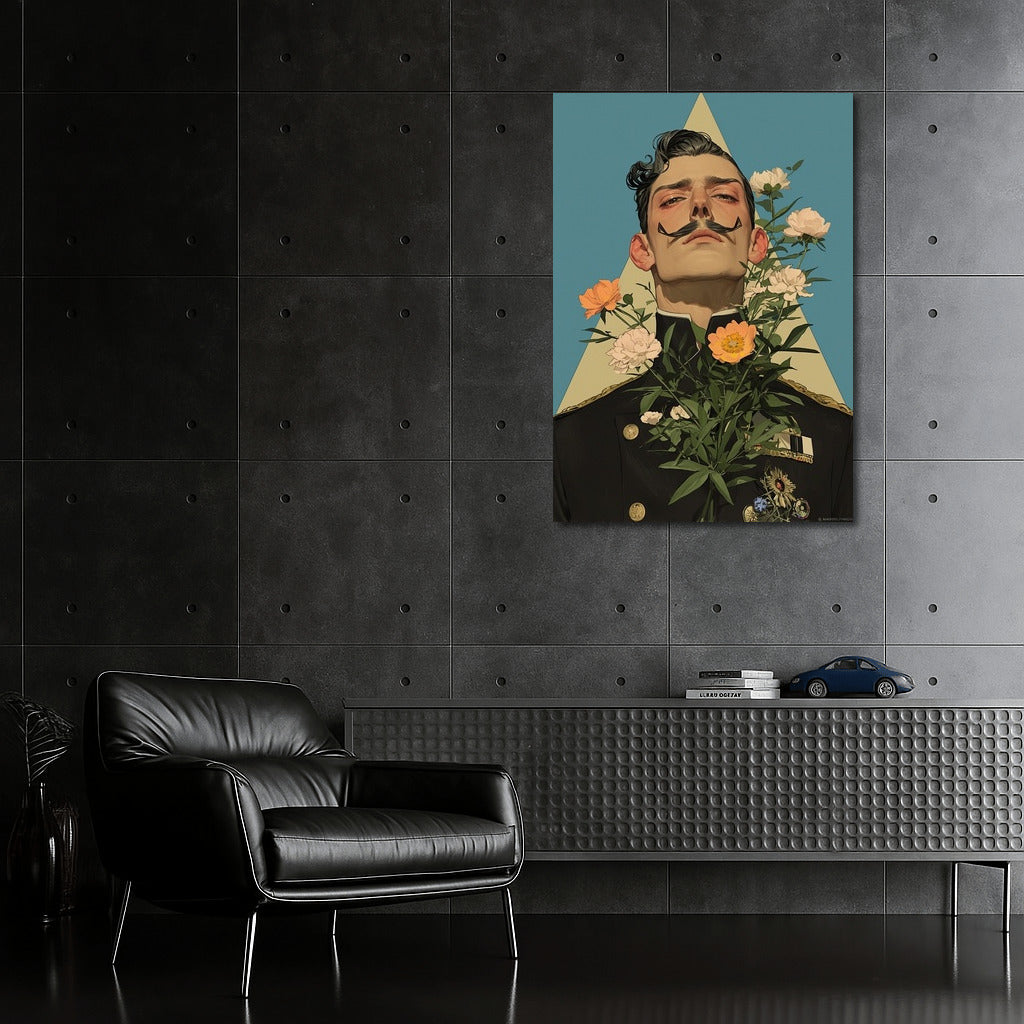 Flower Lord in Turquoise Geometry