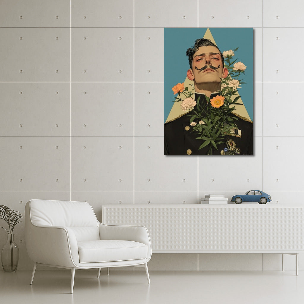 Flower Lord in Turquoise Geometry