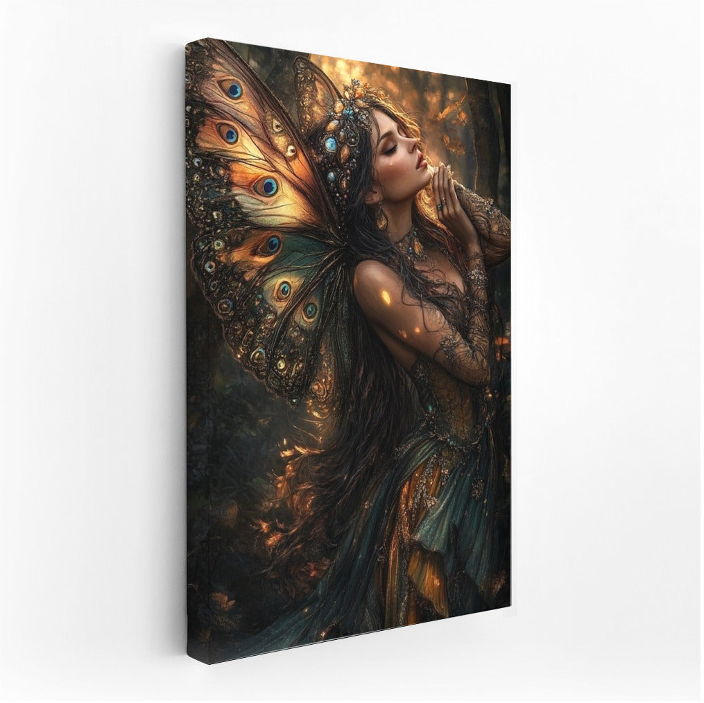 Forest Fairy in the Shining Wings