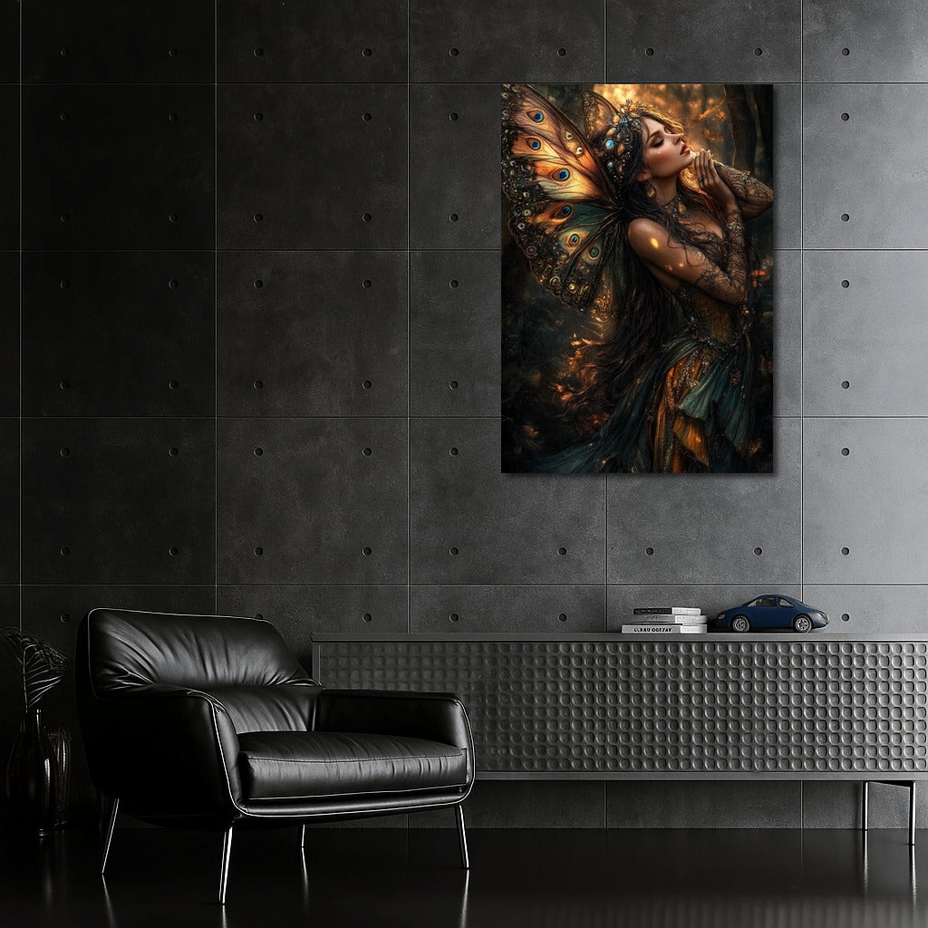 Forest Fairy in the Shining Wings