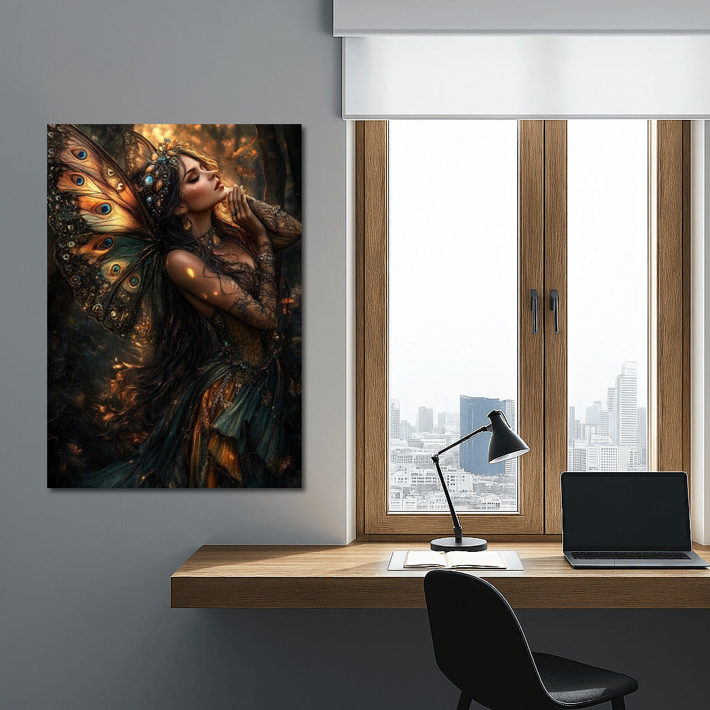 Forest Fairy in the Shining Wings