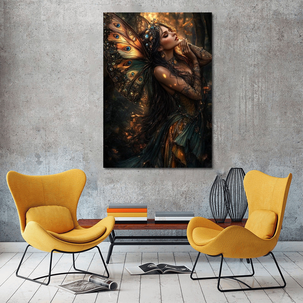 Forest Fairy in the Shining Wings