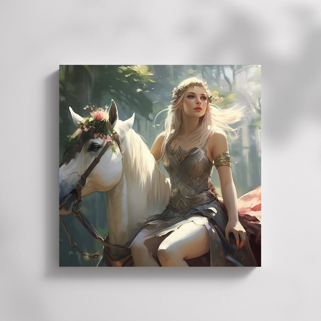 Waltz of Unity: Rider in the Enchanted Forest