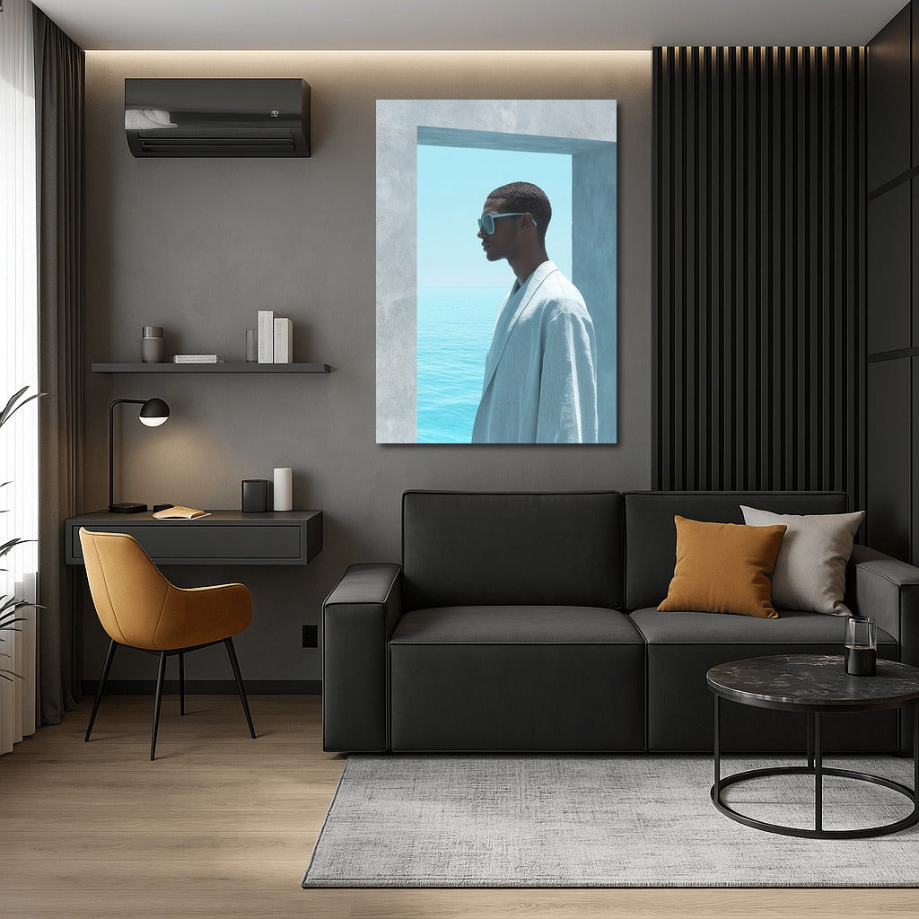 The Silent Guardian of the Morning Waves