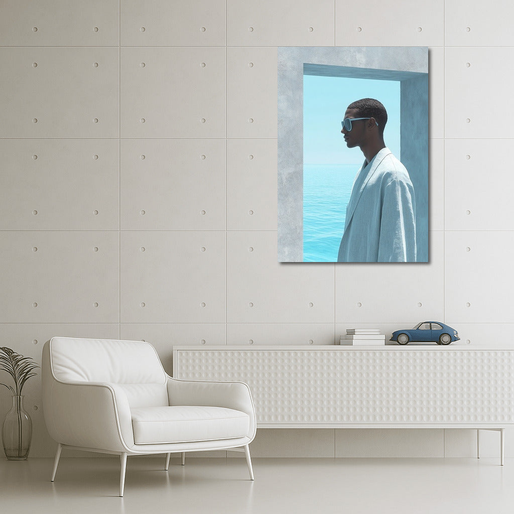 The Silent Guardian of the Morning Waves