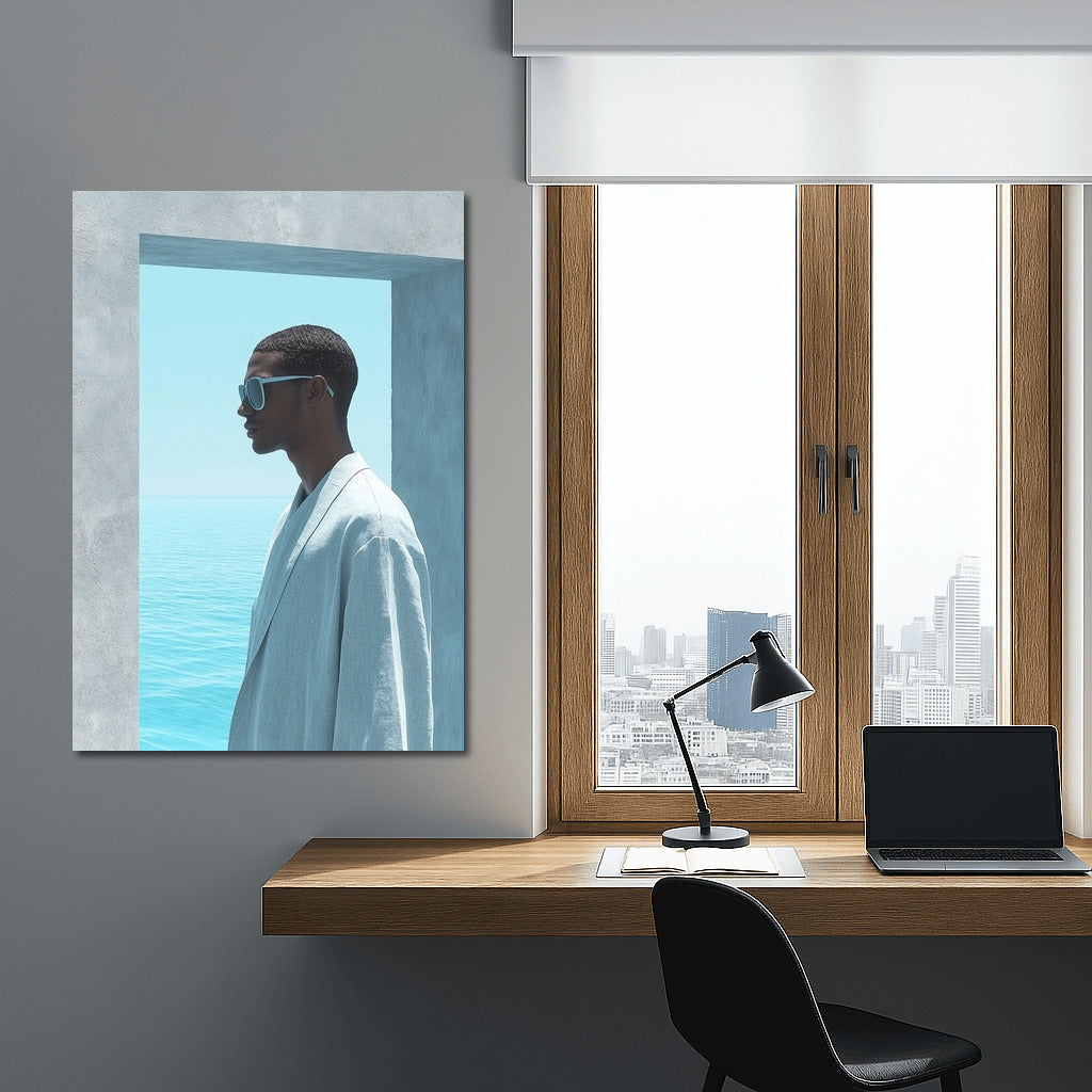 The Silent Guardian of the Morning Waves