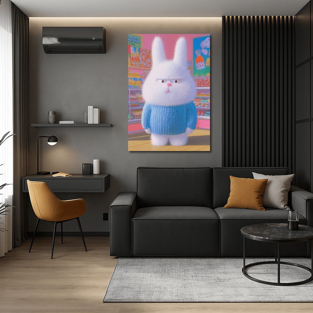 Sweater Sweet Tooth: Fluffy Bunny in the World of Desserts